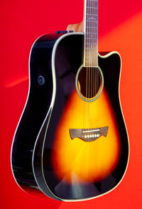 Thumbnail for Tagima  WS 25 EQ-DBS Acoustic Guitar - Drop Sunburst