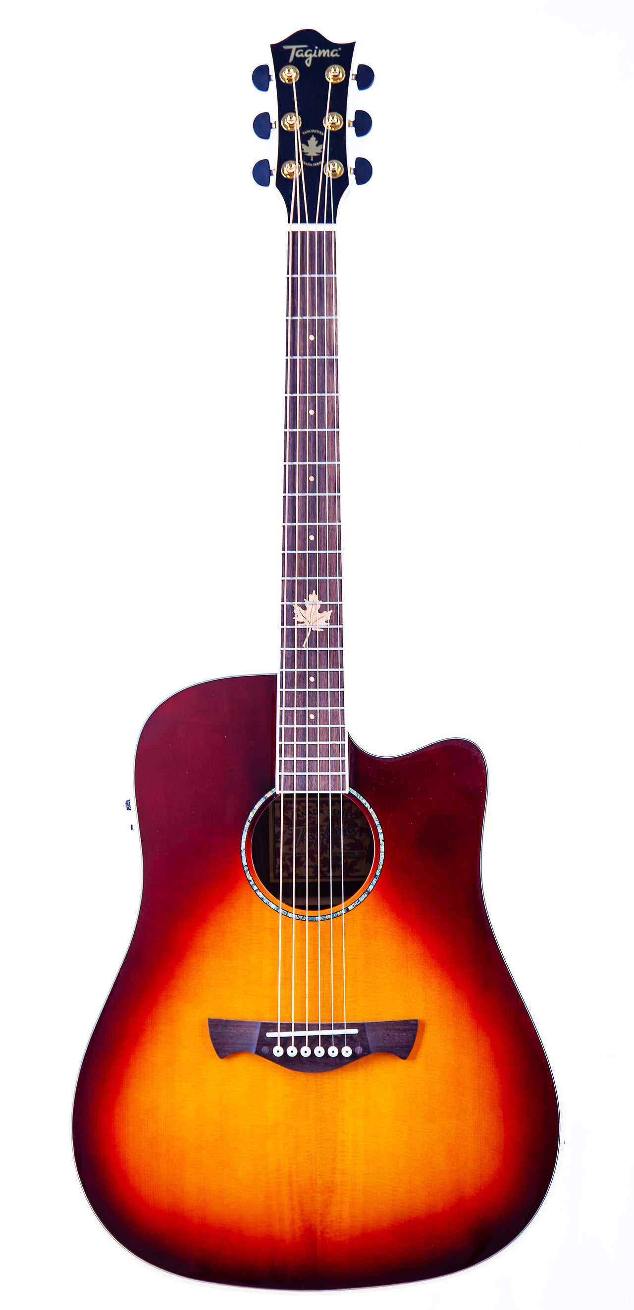 Tagima VANCOUVER EQ-CB Acoustic Guitar - Cherry Burst