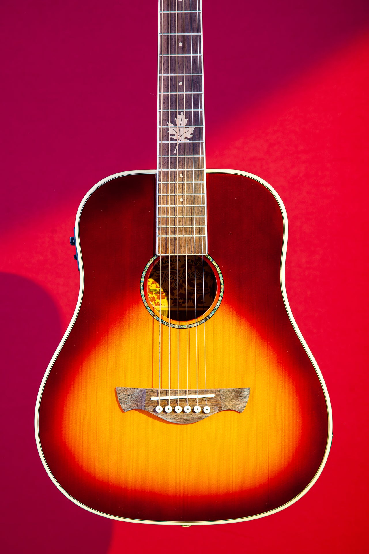 Tagima FERNIE-CB Acoustic Guitar - Cherry Burst