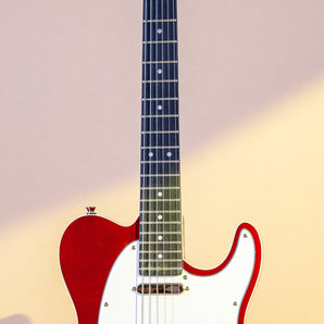 Tagima T 550 CA-DF/WH Electric Guitar - Candy Apple Red