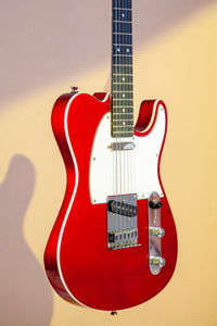 Thumbnail for Tagima T 550 CA-DF/WH Electric Guitar - Candy Apple Red