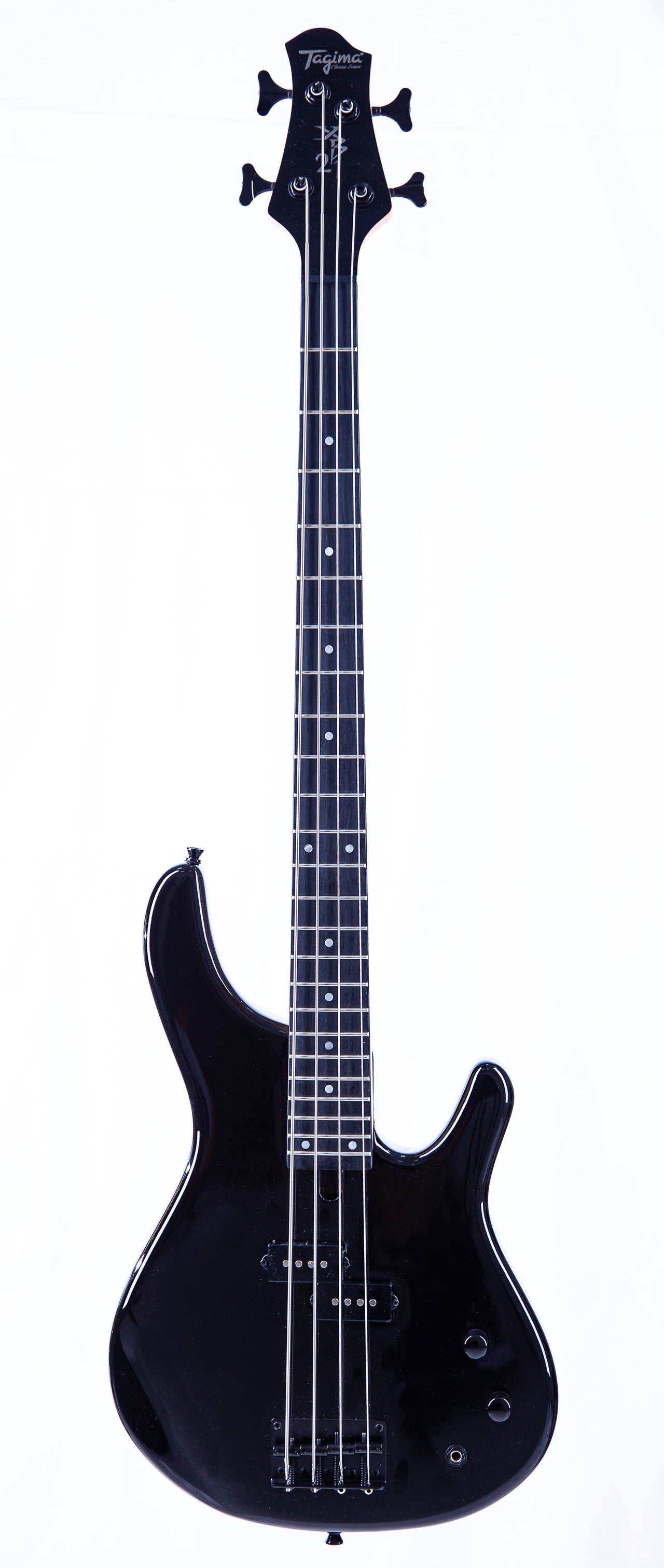 Tagima XB 21 4-BK-DF Electric Bass Guitar - Black