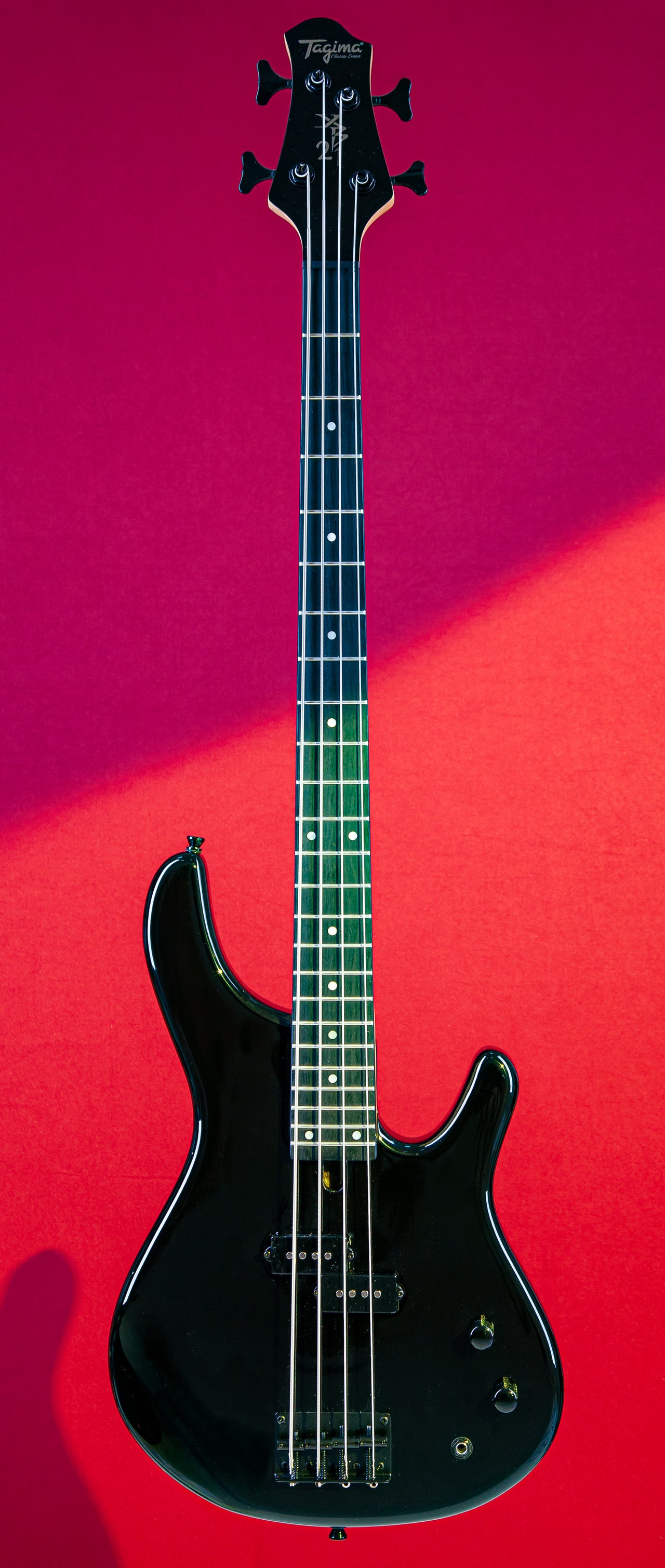 Tagima XB 21 4-BK-DF Electric Bass Guitar - Black