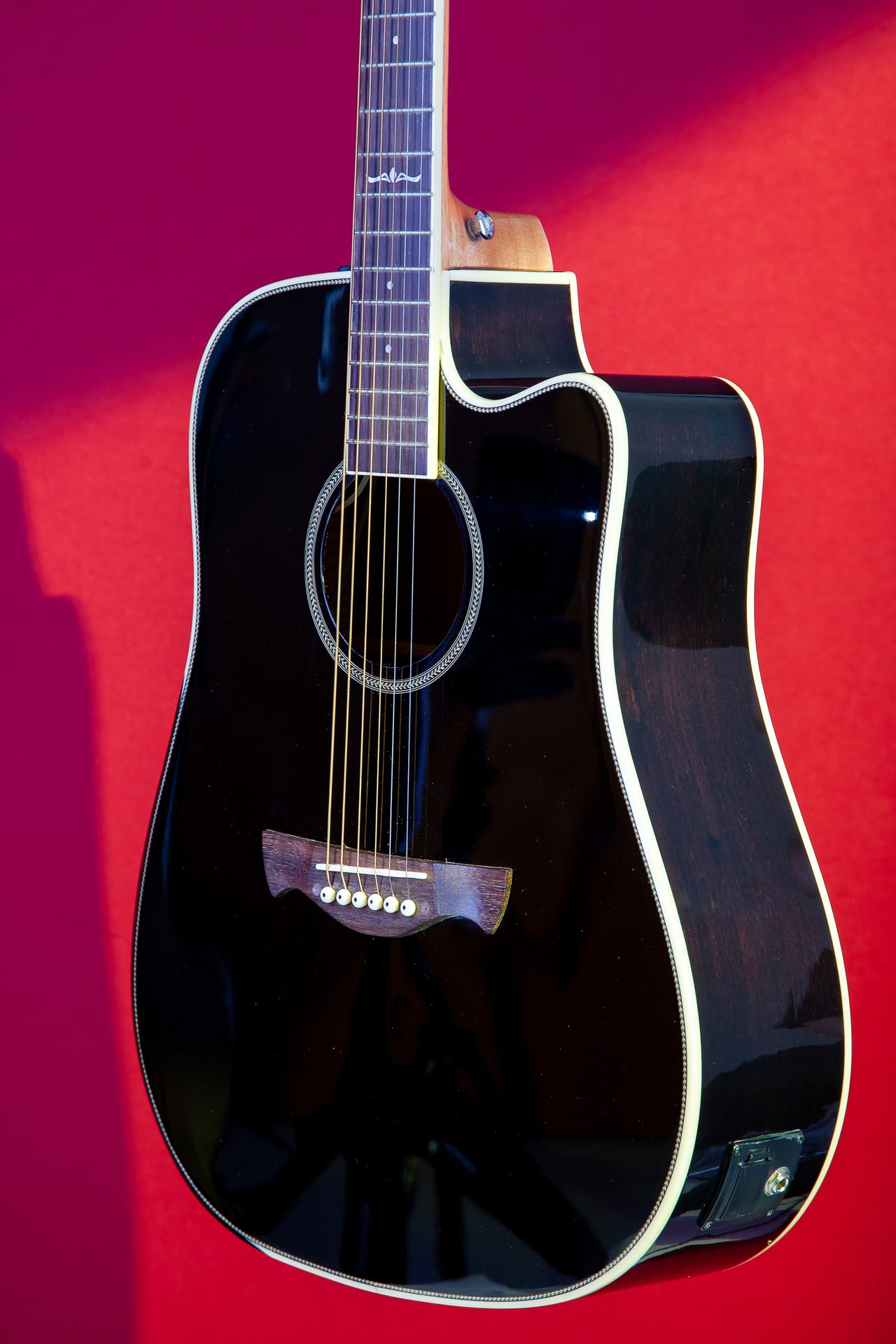 Tagima  WS 25 EQ-BK Acoustic Guitar - Black