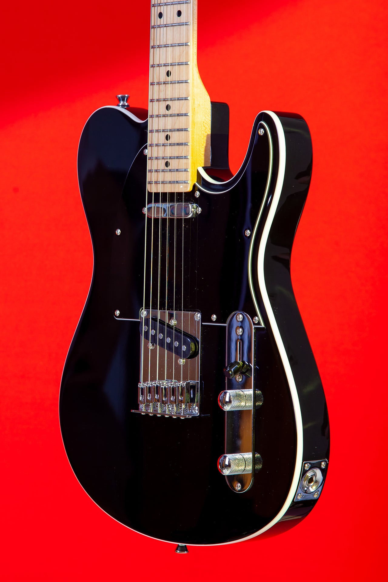 Tagima T 550 BK-LF/BK Electric Guitar - Black