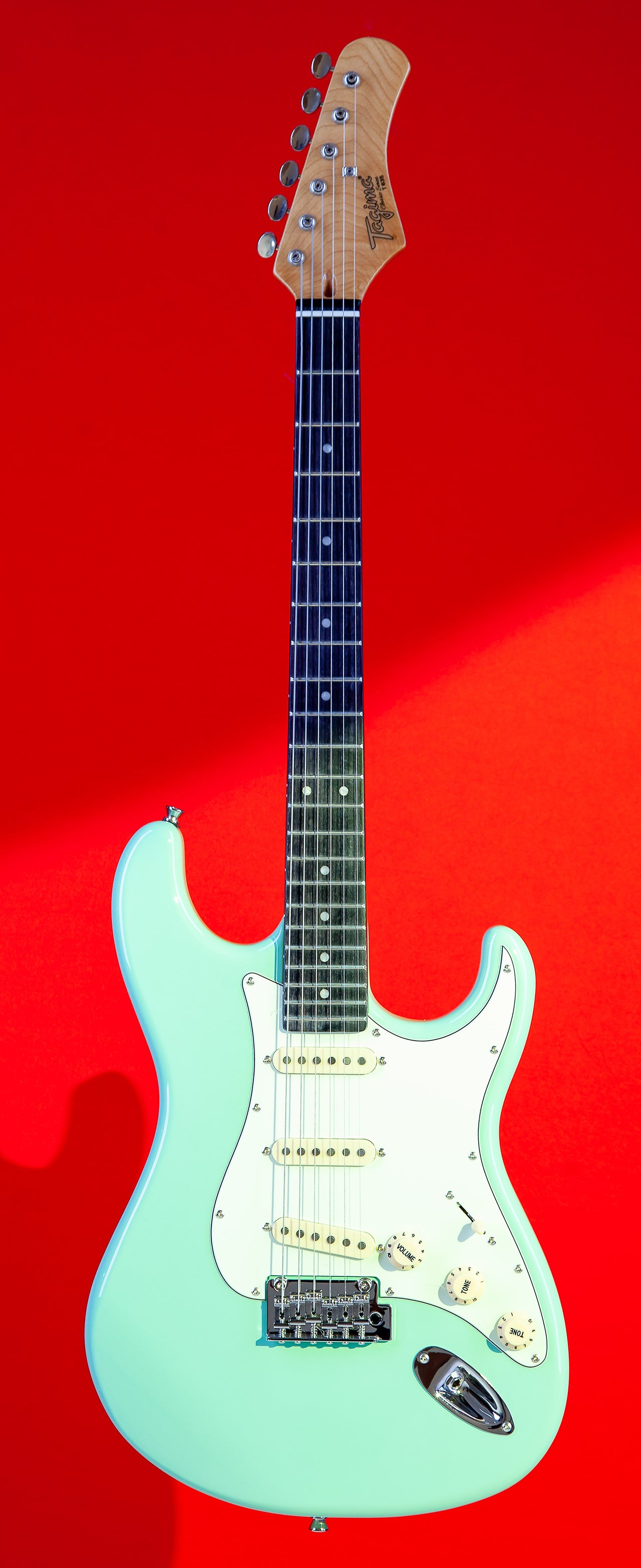 Tagima T 635 CLASSIC-SG-DF/MG Electric Guitar - Surf Green