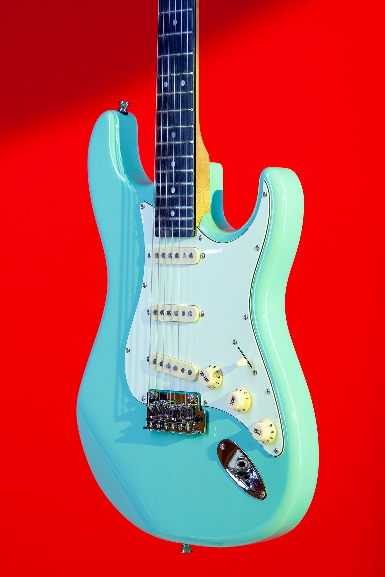 Tagima T 635 CLASSIC-SG-DF/MG Electric Guitar - Surf Green