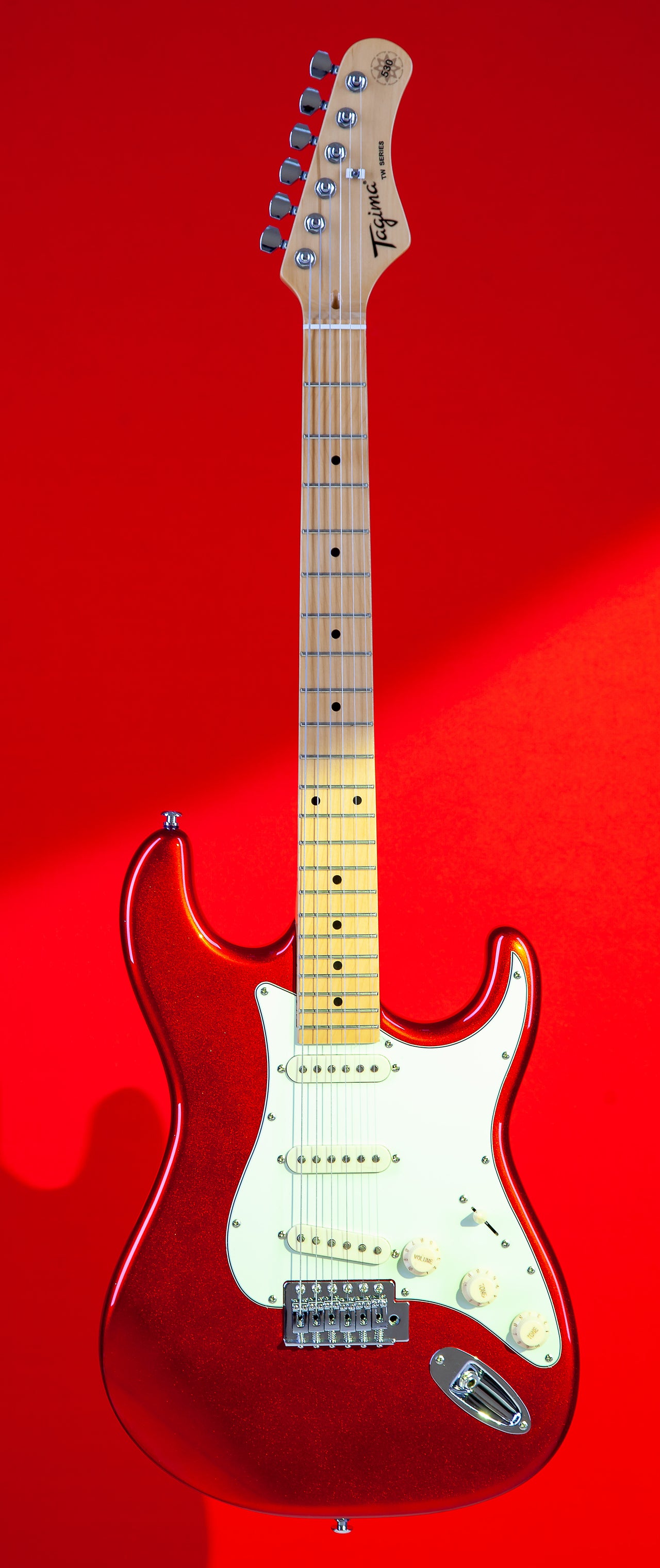 Tagima TG 530-MR-LF/MG Electric Guitar Red