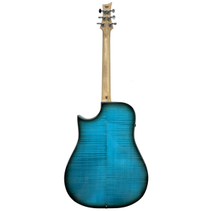 Peavey Dread-CE Spr/Mpl Skeletized Gloss-Blu Guitar