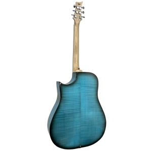 Peavey Dread-CE Spr/Mpl Skeletized Gloss-Blu Guitar