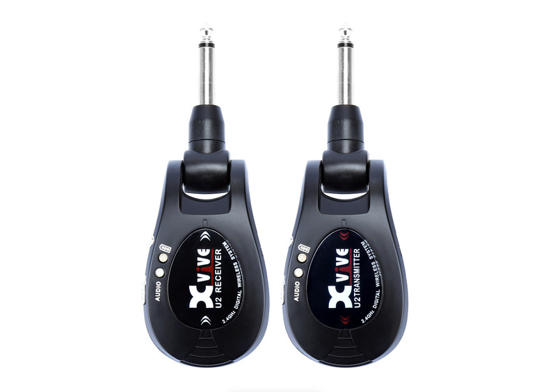 Xvive Audio U2 Digital Wireless System 2.4 GHz for Guitars - Black