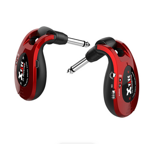 Xvive Audio U2 Digital Wireless System 2.4 GHz for Guitars - Red