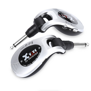 Xvive Audio U2 Digital Wireless System 2.4 GHz for Guitars - Silver