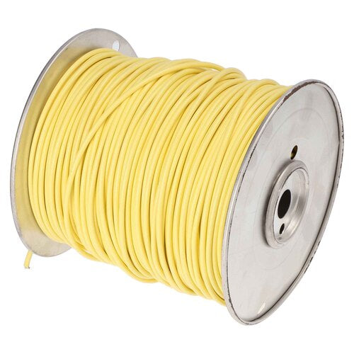 Install Bay US12500YL 12 GA US GPT All Copper Primary Wire Yellow - Coil of 500 Ft