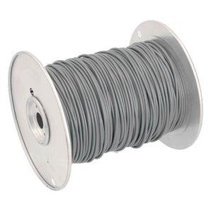 Install Bay US14500GY 14 GA US GPT All Copper Primary Wire Gray - Coil of 500 Ft