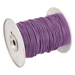 Install Bay US14500PL 14 GA US GPT All Copper Primary Wire Purple - Coil of 500 Ft