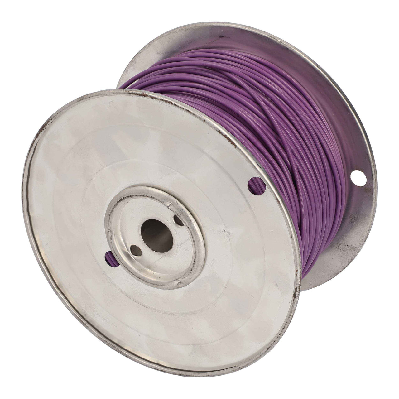 Install Bay US16500PL 16 GA US GPT All Copper Primary Wire Purple - Coil of 500 Ft