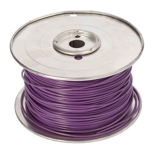 Install Bay US16500PL 16 GA US GPT All Copper Primary Wire Purple - Coil of 500 Ft
