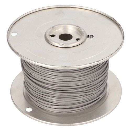 Install Bay US18500GY 18 GA US GPT All Copper Primary Wire Gray - Coil of 500 Ft