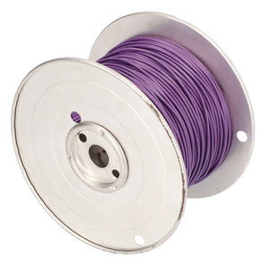 Install Bay US18500PL 18 GA US GPT All Copper Primary Wire Purple - Coil of 500 Ft