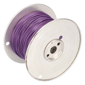 Install Bay US18500PL 18 GA US GPT All Copper Primary Wire Purple - Coil of 500 Ft