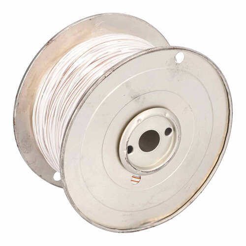 Install Bay US18500WPL 18 GA US GPT All Copper Primary Wire White w/Purple Trace