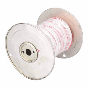 Install Bay US18500WRD 18 GA US GPT All Copper Primary Wire White w/Red Trace