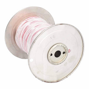 Install Bay US18500WRD 18 GA US GPT All Copper Primary Wire White w/Red Trace