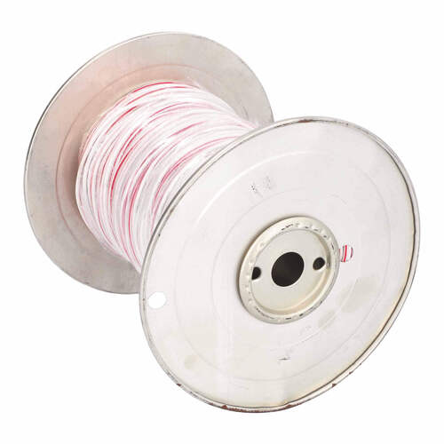 Install Bay US18500WRD 18 GA US GPT All Copper Primary Wire White w/Red Trace