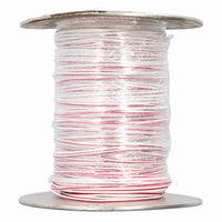 Thumbnail for Install Bay US18500WRD 18 GA US GPT All Copper Primary Wire White w/Red Trace