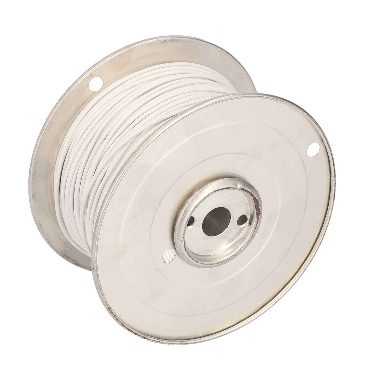 Install Bay US18500WT 18 GA US GPT All Copper Primary Wire White - Coil of 500 Ft