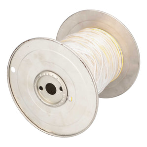 Install Bay US18500WYL 18 GA US GPT All Copper Primary Wire White w/Yellow Trace
