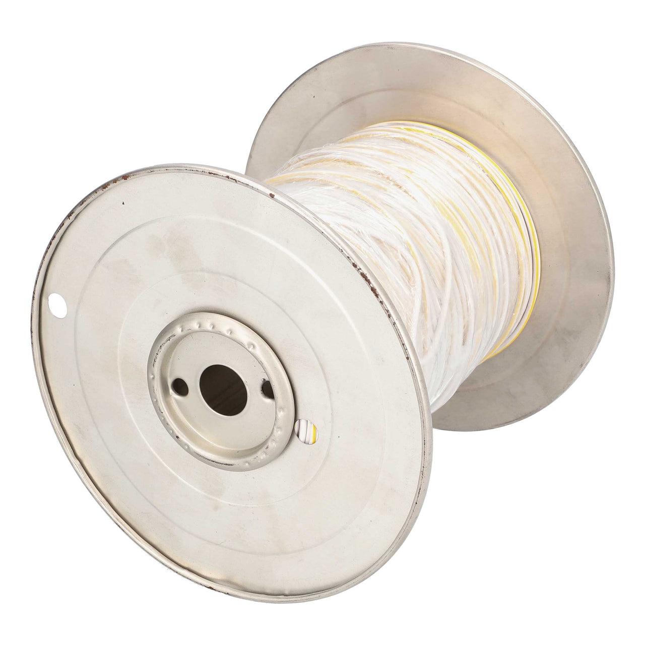 Install Bay US18500WYL 18 GA US GPT All Copper Primary Wire White w/Yellow Trace