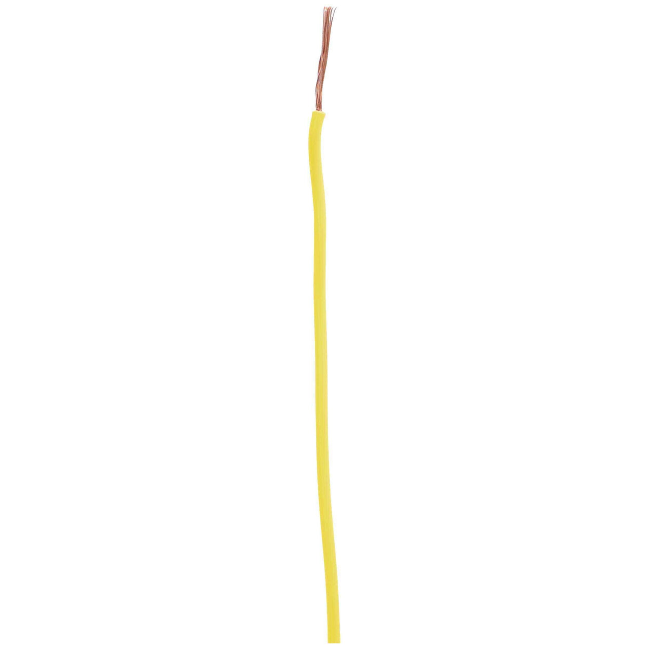 Install Bay US18500YL 18 GA US GPT ALL COPPER PRIMARY WIRE YELLOW - Coil of 500 FT