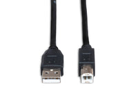 Thumbnail for Hosa USB-203AB USB 2.0 Type A to Type B Cable 3 foot