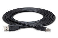 Thumbnail for Hosa USB-203AB USB 2.0 Type A to Type B Cable 3 foot