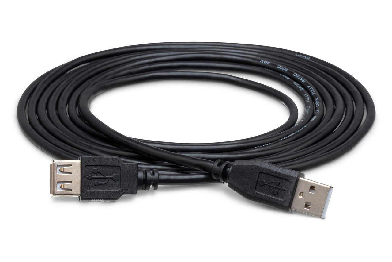 Hosa USB-210AF USB Extension Cable 10 foot