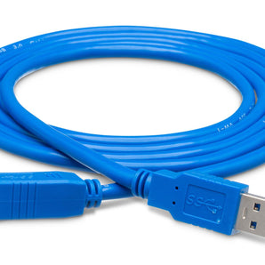 Hosa USB-306AB SuperSpeed USB 3.0 Type A to Type B Cable 6 foot