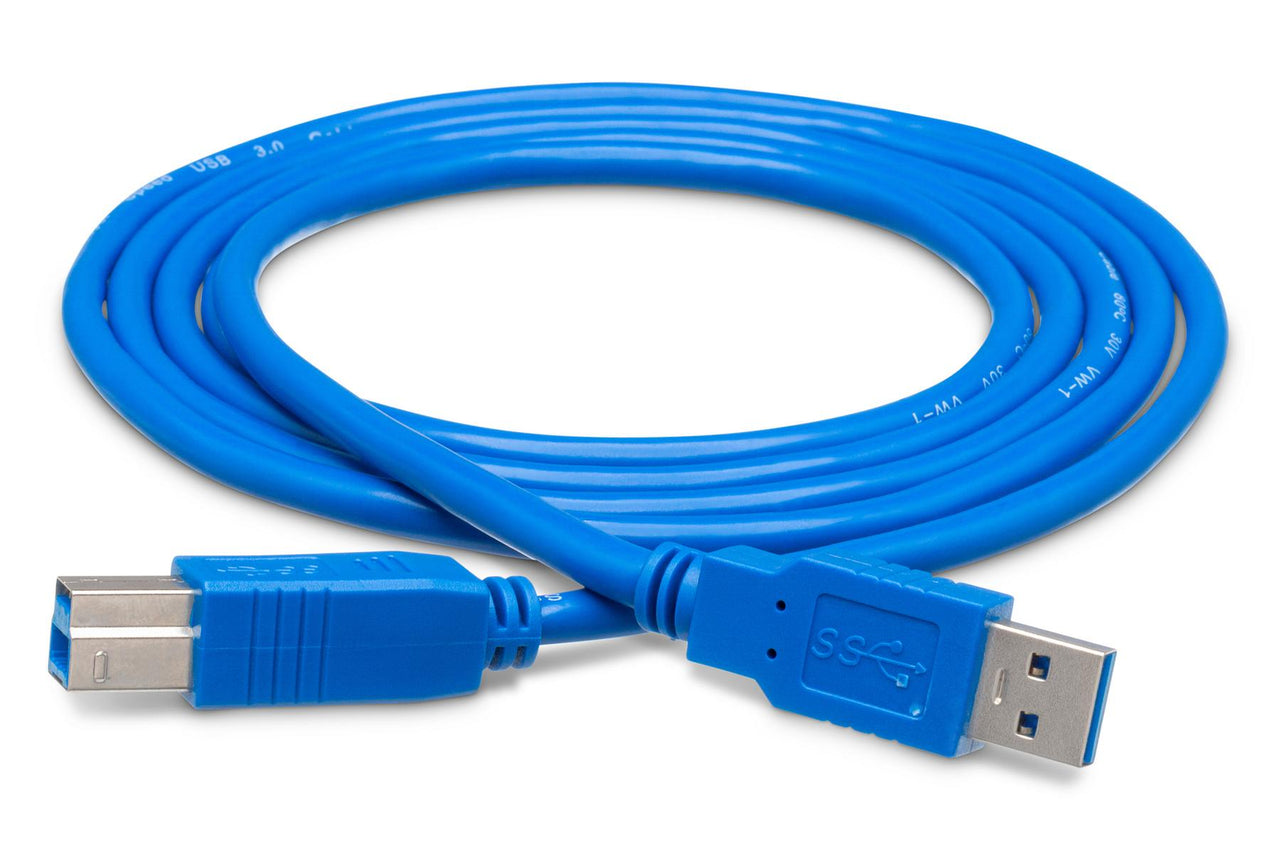 Hosa USB-306AB SuperSpeed USB 3.0 Type A to Type B Cable 6 foot