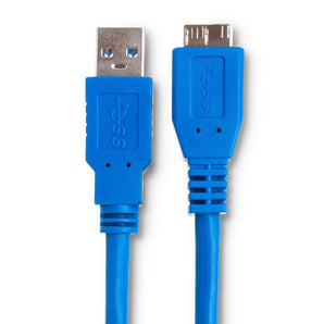 Hosa USB-306AC SuperSpeed USB 3.0 Type A to Micro B Cable 6 foot