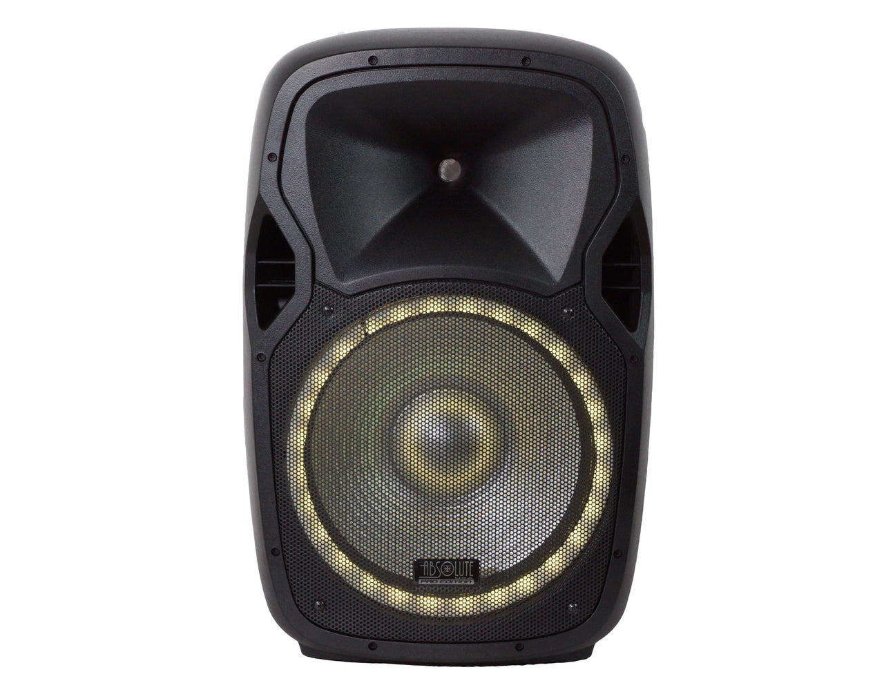 15" Wireless Portable PA Speaker System 3500W Powered Bluetooth Indoor & Outdoor DJ Stereo Loudspeaker with USB SD MP3 AUX Input, Flashing Party Light & FM Radio