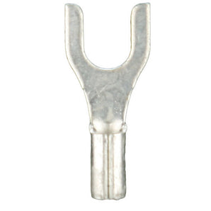 Install Bay USY8 Uninsulated Spade Terminal 12-10 Gauge #8 Package of 100
