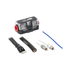 T-SPEC V10-AK4 v10 4 AWG Amp Kit - 2100 W with RCA Cable