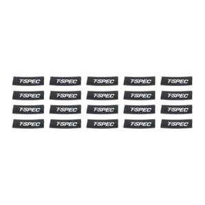 T-SPEC V8GA-20 20-Piece 8GA Heat Shrink Labels - Refill Pack