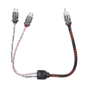 T-SPEC V12RY2 RCA v12 Series 2-Channel Audio Cable - 1M-2F