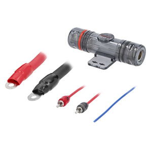 T-SPEC V6-RAK1-0 1/0AWG 2400W Amp Kit With RCA - V6 Series