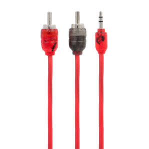 T-SPEC V6R35-6IN v6 Series 2-Channel RCA to 3.5MM Jack - 6 Inch