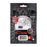 T-SPEC V8-RTN19 8 AWG 3/8IN ring terminal 5 pack with nickel plated connectors for car audio applications.