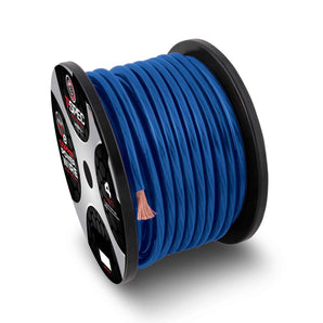 T-SPEC V8GT8B-250 8 AWG 250ft Blue OFC Power Wire - v8GT Series
