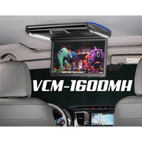 Thumbnail for Soundstream VCM-160DMH Ceiling Mount DVD Entertainment System w/ MobileLink Smartphone Mirroring & 16” LCD
